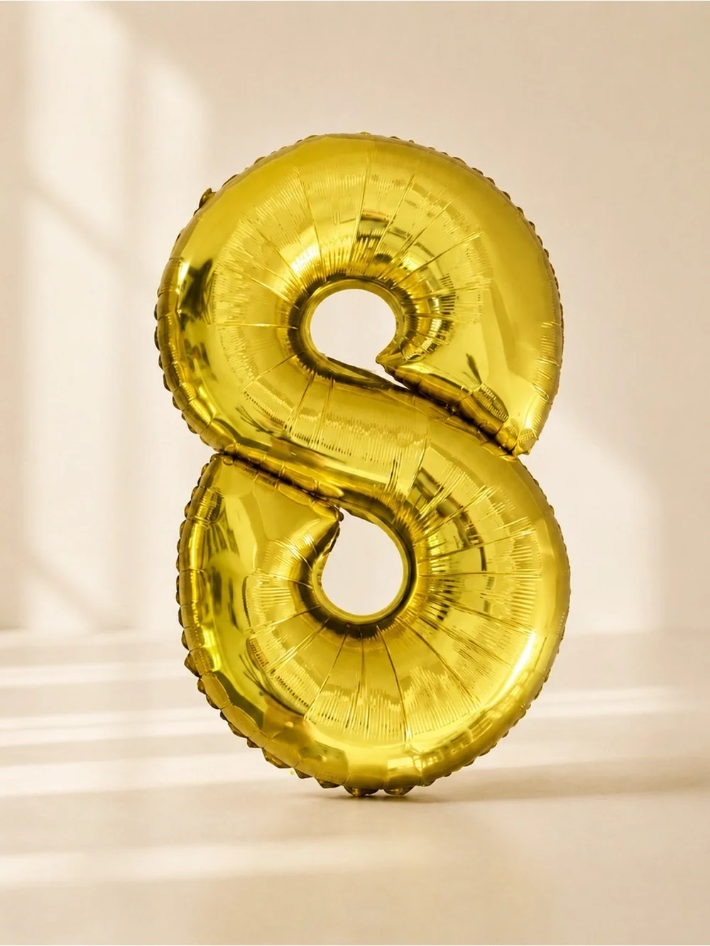 Gold Number Foil Balloons - Party Decorations (0-9)